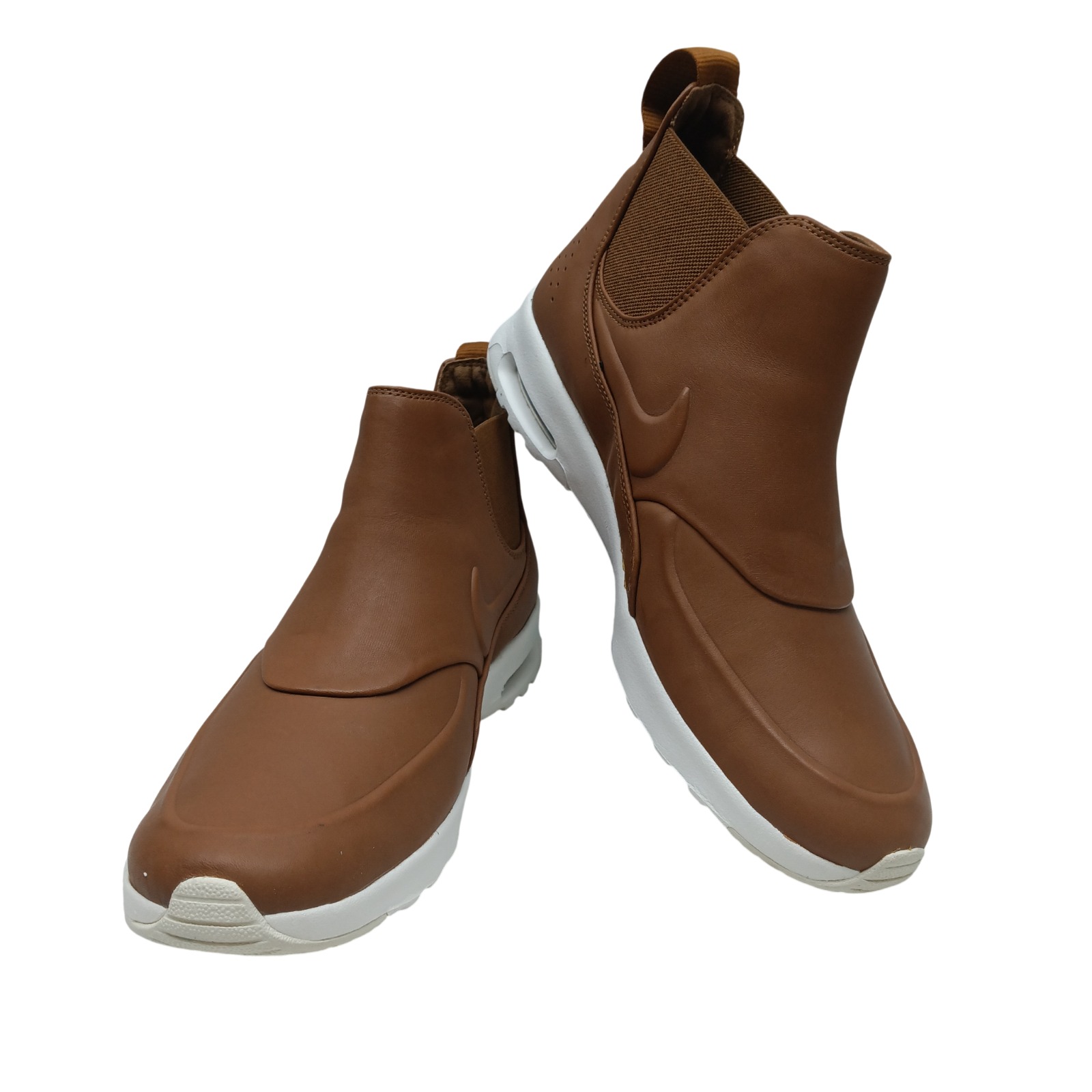 Nike Air Max Thea Mid Women's Chelsea Sneaker Boots Brown Sz: 11